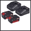 Fűnyíró Einhell akkus GE-CM 36/37 Li set 2*3Ah 3413173