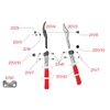 ÁGVÁGÓ OLLÓ FELCO 201-60 60CM ALU NYÉL MAX:35MM kép 3