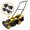 Fűnyíró Riwall Akkus Ralm 3820 Set 2×20v 2in1 38cm 2×4ah