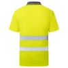 Póló M Portwest ES477 Jóláthatósági galléros sárga