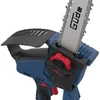 Láncfűrész akkus mini Güde GMK 18-201-05 18V-2AH-láncolajzás kép 2
