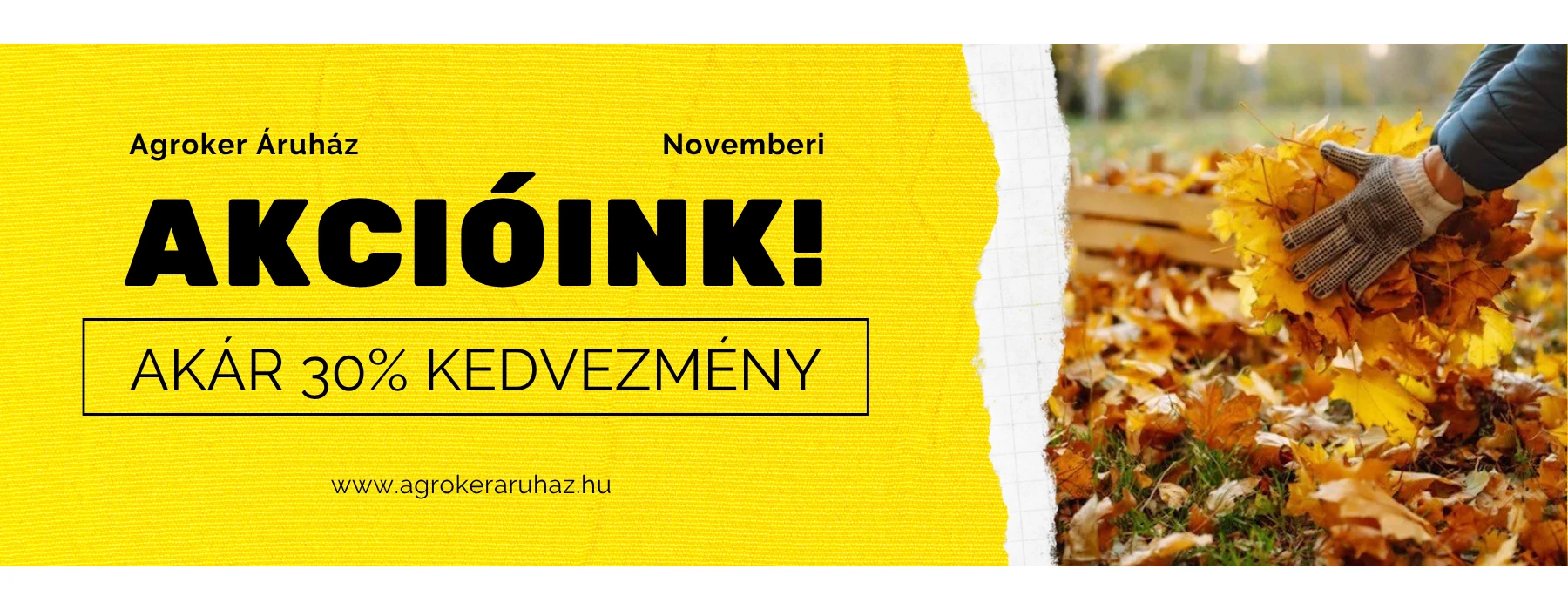 NOVEMBERI AKCIÓK 2025