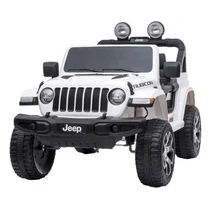 Akkumulátoros Kisautó Jeep Wrangler Rubicon White