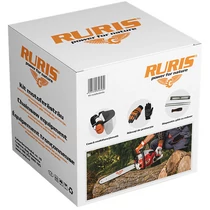 Láncfűrész Szett Ruris  védősisak-kesztyű-láncreszelő Készl.