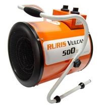  hőlégfúvó Ruris Vulcano 500 5000w 400v 411m3/h 32m2 3fok.