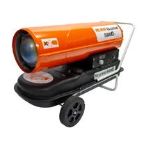 Hőlégfúvó Ruris Vulcano 5000sr Dízel 1100m3/h 50kw 4l/h