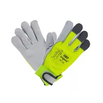 Munkavédelmi kesztyű 8 1207 Neon kecskebőr