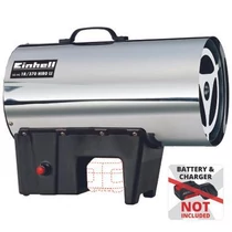 Hőlégbefúvó Einhell akkus GE-HG 18/300 Niro Li-Solo 2330805