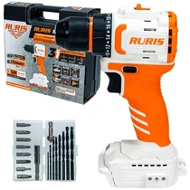 Fúró csavarozó RURIS akkus RMX1240 Power Alfa Up + akku +töl