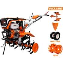 Kapálógép Ruris 918acc PRO Kulcs.indí.110cm 18le 2+1 Seb.pro