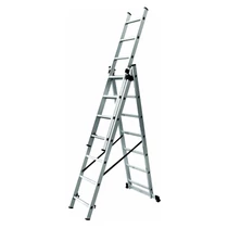 Létra Fieldmann FZZ 4008 Alu 2 Ágú Teleszkópos 10 Fokú 6,7m