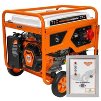 Áramfejlesztő Ruris R-power GE9000RC ATS 15le 7500W+ távirán