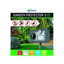 Ultrahangos riasztó 200m2-re, kutya-macska-róka Garden3