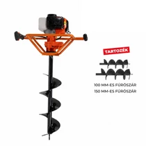 Gödörfúró Ruris Tt12 51,7cm3 2,3le Extra 150-200 Szárral