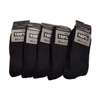 Zokni 39-42 Pamut Téli Armando 3801 Fekete