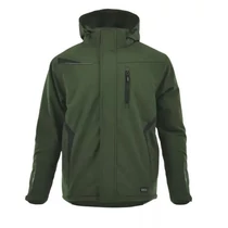 Kabát M Sara Comfort Winter Hosszú softshell oliva-fekete 
