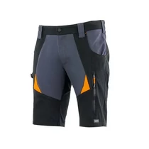 Munkavédelmi rövidnadrág S Sara Cottonflex s.szürke-narancs 