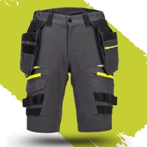 Munkavédelmi Rövidnadrág 30 EU44 Dx444 Szürke Portwest