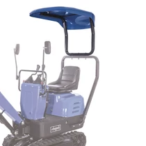 Védőtető EXC 815 mini kotrógéphez