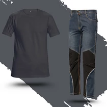 Munkaruha Szett Issaline 8838B farmernadrág+ fekete poló 