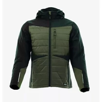 Kabát M Sara Comfort Winter Hybrid bélelt zöld-fekete