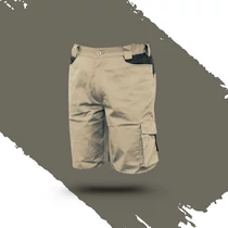 Munkavédelmi Rövidnadrág M Issaline Stretch Bézs