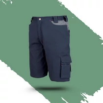 Munkavédelmi Rövidnadrág M Issaline Stretch Kék