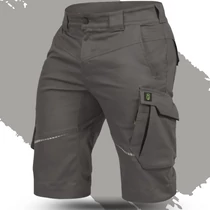 Munkavédelmi rövidnadrág 50 Leib Flex szürke-fekete