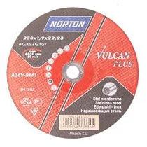 Vágókorong Norton 230*1,9 Fém-inox