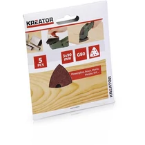 Kreator Csiszolólap Delta 5db 90x90x90 P120 056100