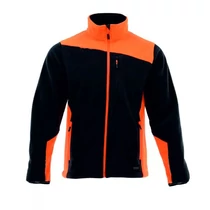 Pulóver M Sara Comfort Plus Polár Szürke-Narancs