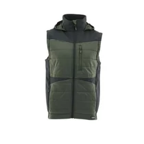 Mellény M Sara comfort plus Hybrid bélelt zöld-fekete