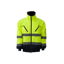 Kabát 3xl Pilóta Falcon Hi-vis 4 In 1 Jól Látható