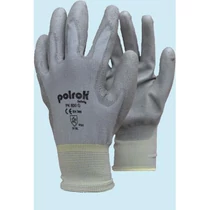 Kesztyű Pk 600 G Pu Szürke 10-es Mártott Cérna 