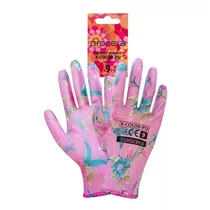 Munkavédelmi kesztyű 9 Procera X-color Mártott Virágos Női
