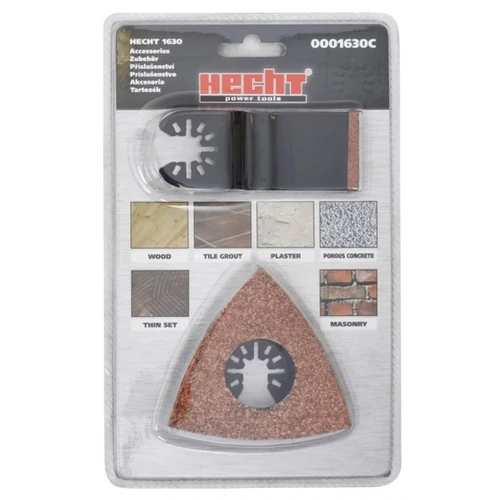CSISZOLÓPAPÍR KÉSZLET HECHT 0001630B TÖBBFÉLE 10DB/CSOMAG