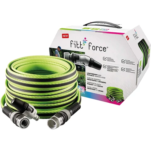 TÖMLŐ FITT FORCE LIME 15M 1/2 1DB CSAPCSATLAKOZÓ+2DB GYORS kép 3
