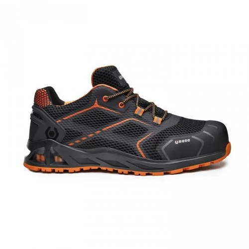 Munkavédelmi cipő 46 Base B1004 K-step S1P SRC HRO Narancs