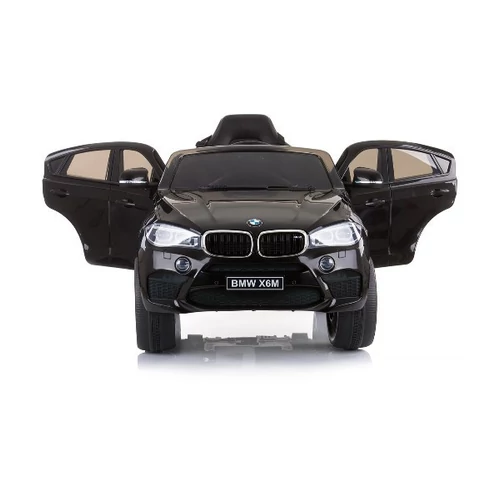 AKKUMULÁTOROS KISAUTÓ BMW X6 BLACK 12V 7AH MAX:30KG kép 2