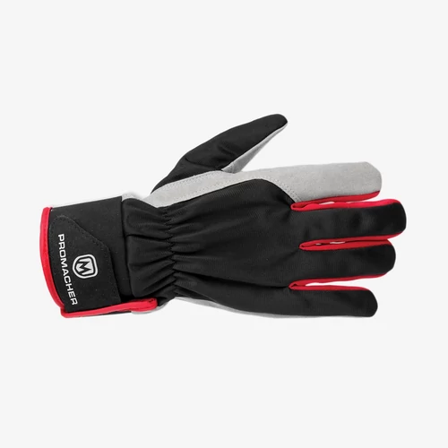 KESZTYŰ S-2xl ProM CARPOS VELCRO SZÜRKE/PIROS