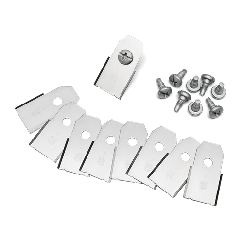 AUTOMOWER ROBOT KÉS SZETT 9DB-OS 577864603 RÉGI KONSTR.