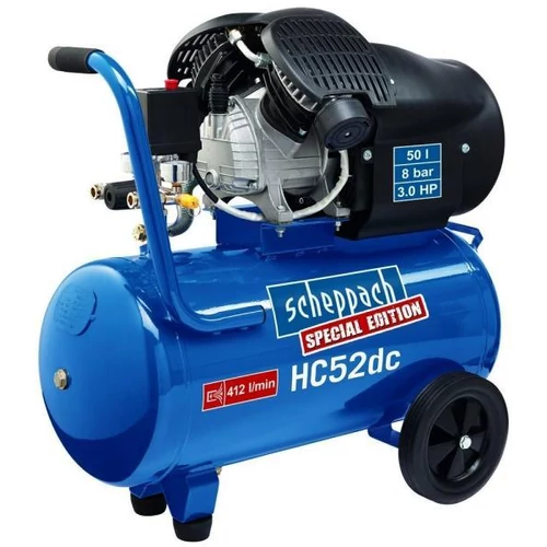 Kompresszor Scheppach HC52 DC 50l 2200w 8 Bar 412l/perc 