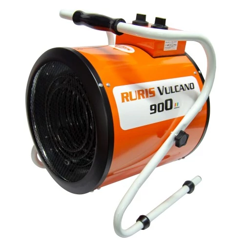 hőlégfúvó Ruris Vulcano 900 10kw 400v 742m3/h 180m2