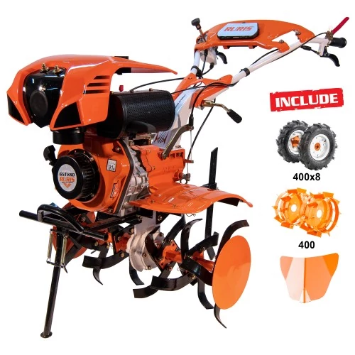 Kapálógép Ruris 651 KSD 100cm 7le Gázolaj 2-1 Seb.profi+3