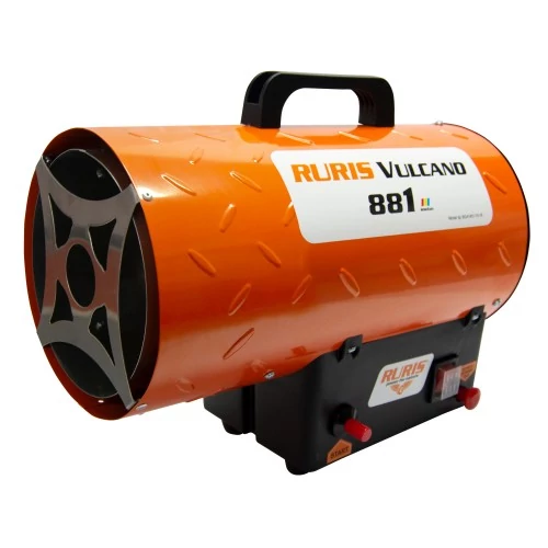 Hőlégfúvó Ruris Vulcano 881 Lpg 10kw 320m3/h 0,7bar