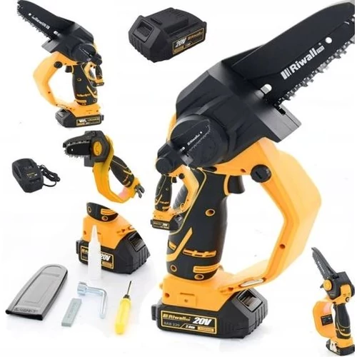 Akkumulátoros Mini Láncfűrész Riwall Pro Rahs 1820i Set 