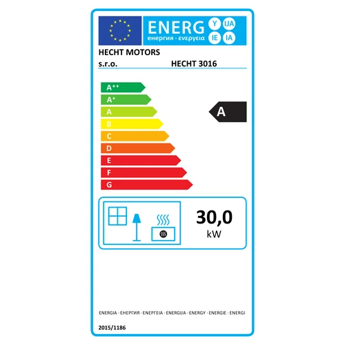 HŐLÉGBEFUVÓ HECHT 3016 GÁZOS 30KW TÖMLŐ+GÁZ REDUKTOR kép 2