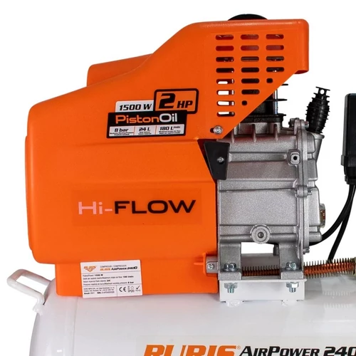 Kompresszor Ruris AirPower 2400 8bar 24l 1500W kép 2