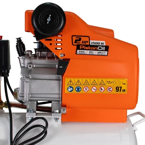 Kompresszor Ruris AirPower 2400 8bar 24l 1500W kép 5