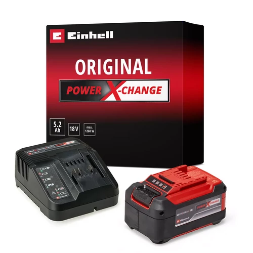 Akku+Töltő Einhell PXC Starter Kit 18v 5,2Ah 4512147